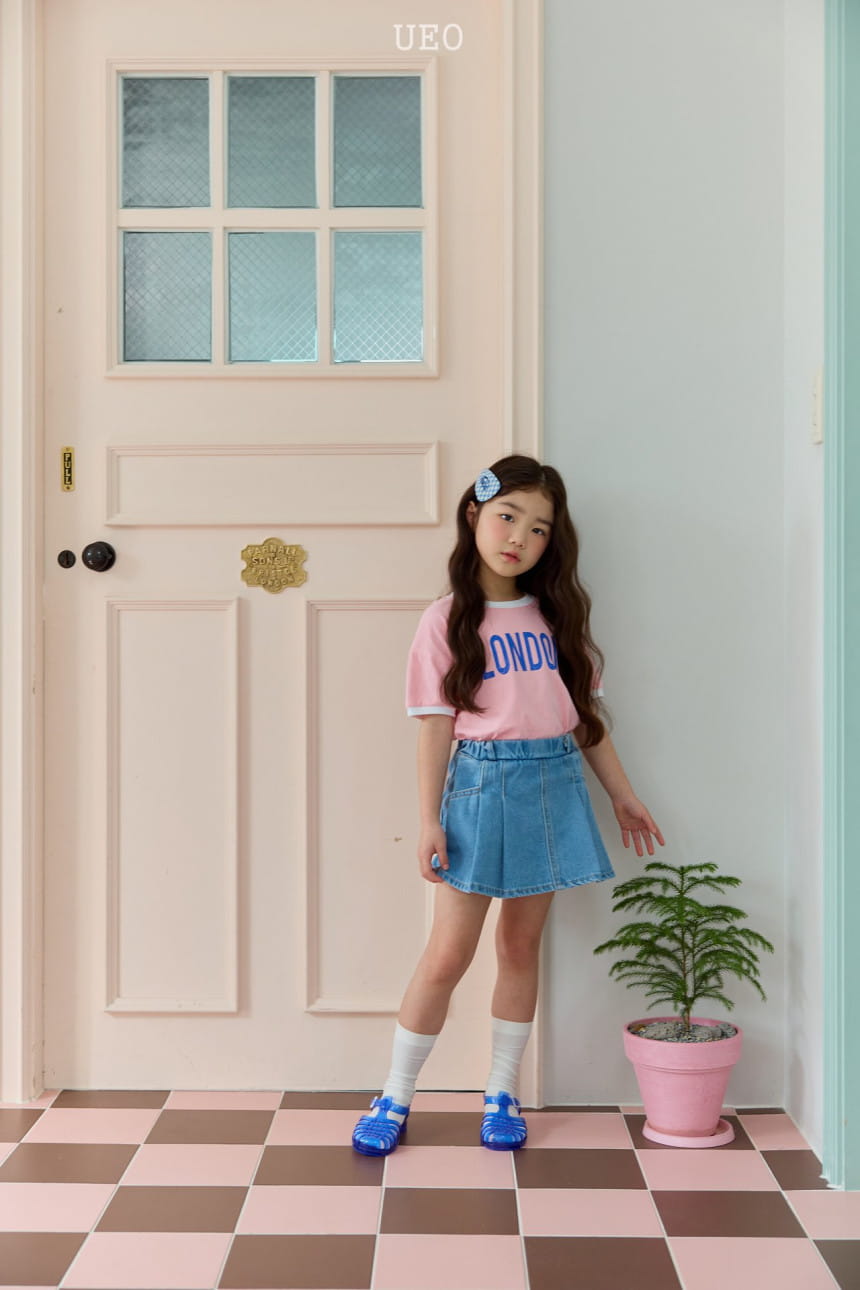 U Eo - Korean Children Fashion - #childofig - London Color Tee - 5