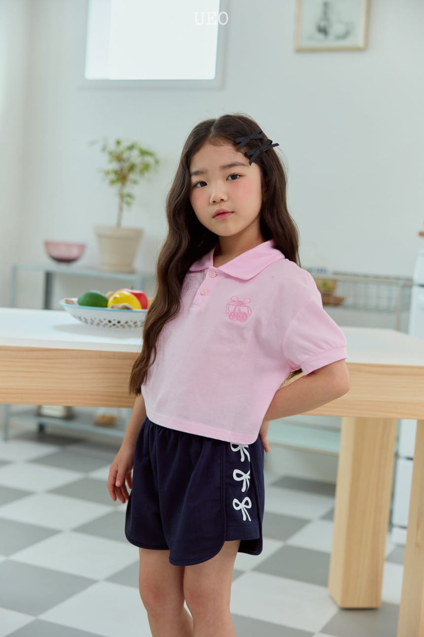 U Eo - Korean Children Fashion - #childofig - Ribbon Dolphin Pants - 8