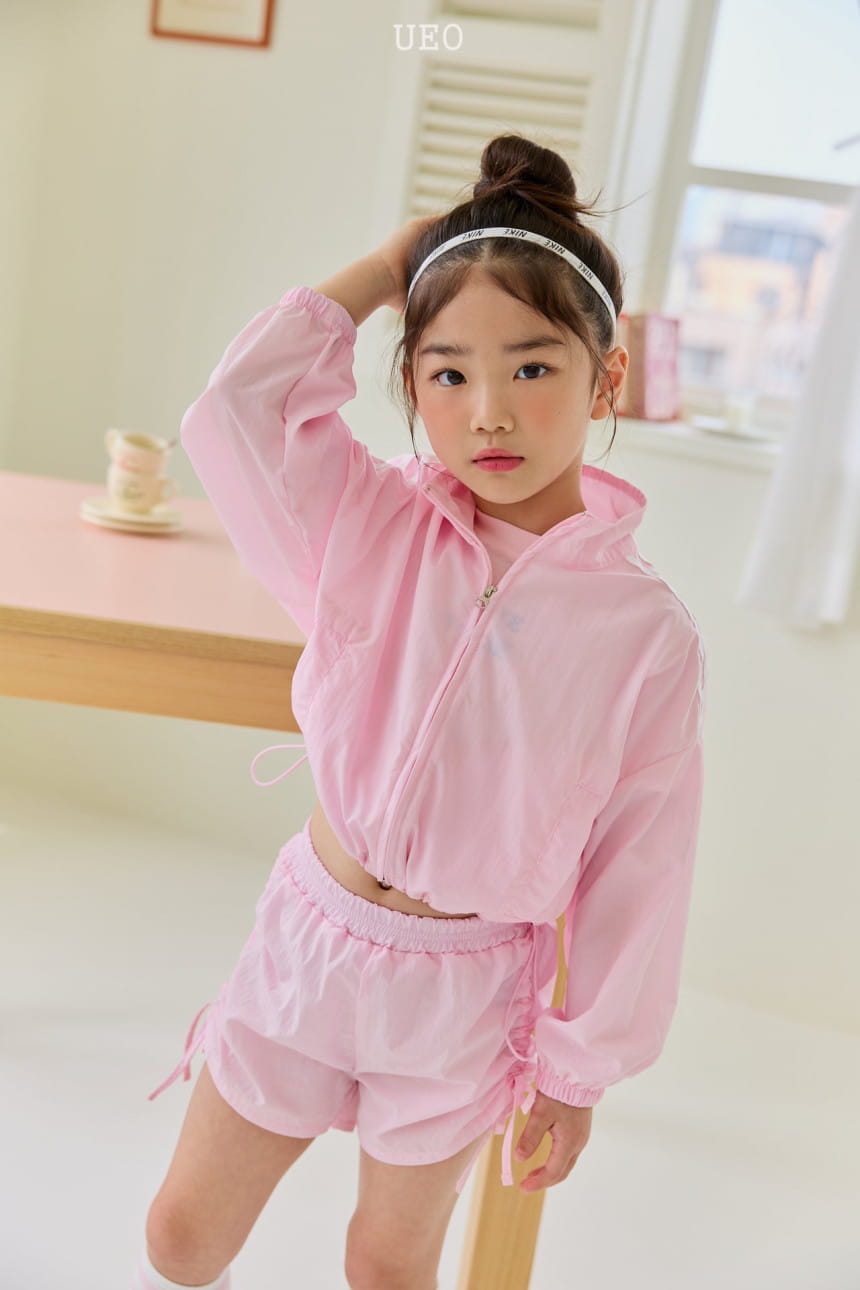 U Eo - Korean Children Fashion - #childrensboutique - Crop Ribbon Windbreaker - 7