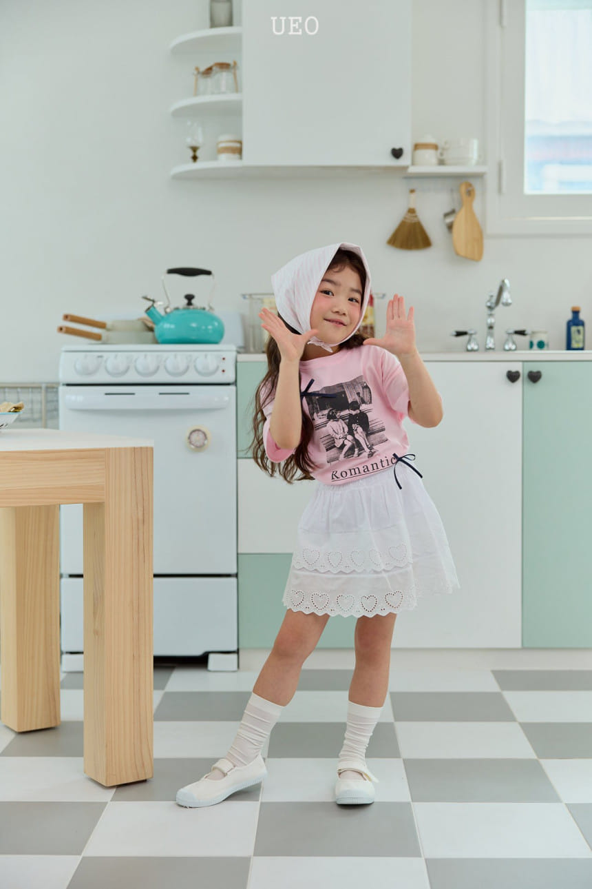 U Eo - Korean Children Fashion - #childrensboutique - Romantic Ribbon Tee - 8