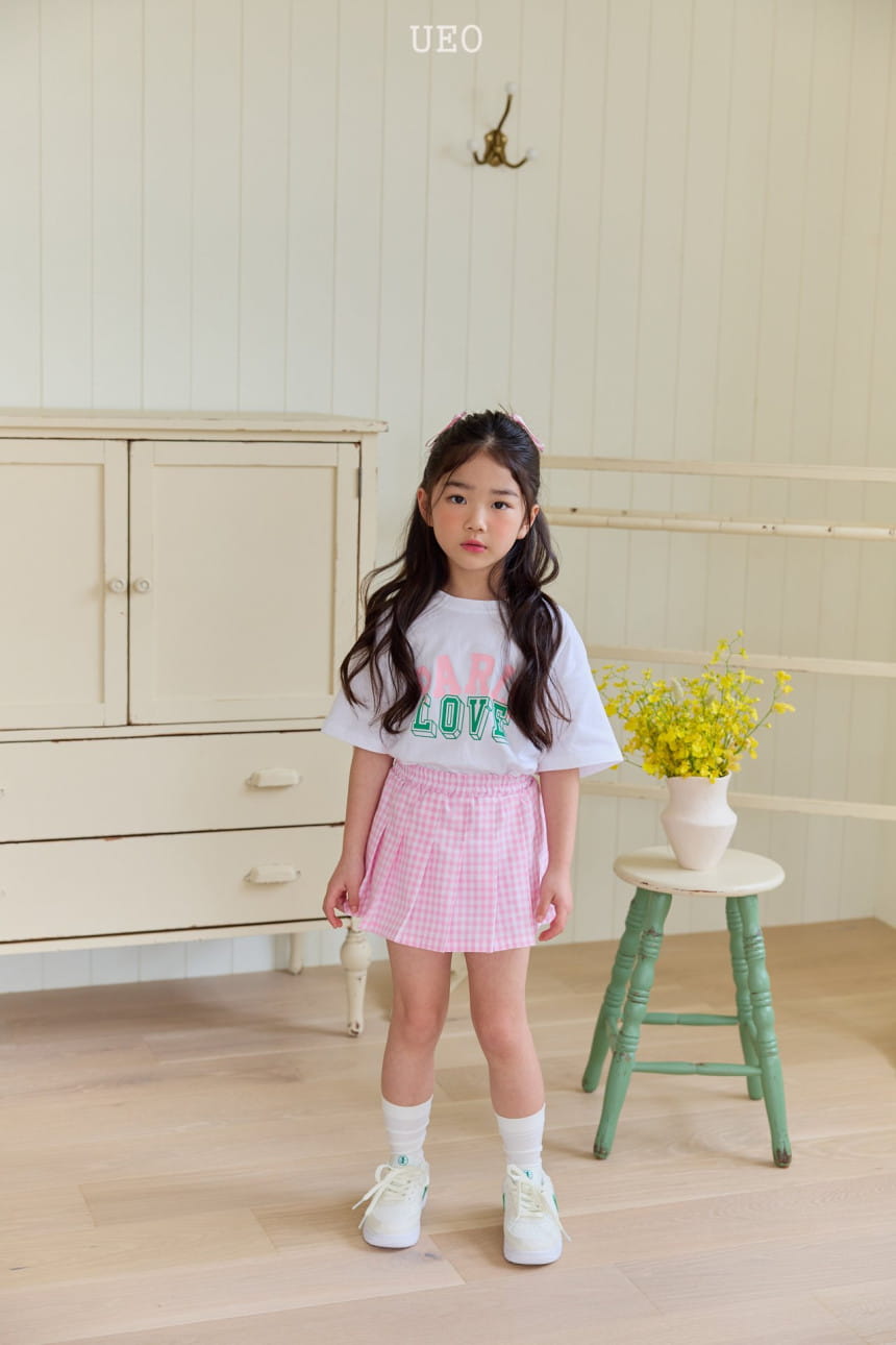 U Eo - Korean Children Fashion - #designkidswear - Paris Love Box Tee - 11