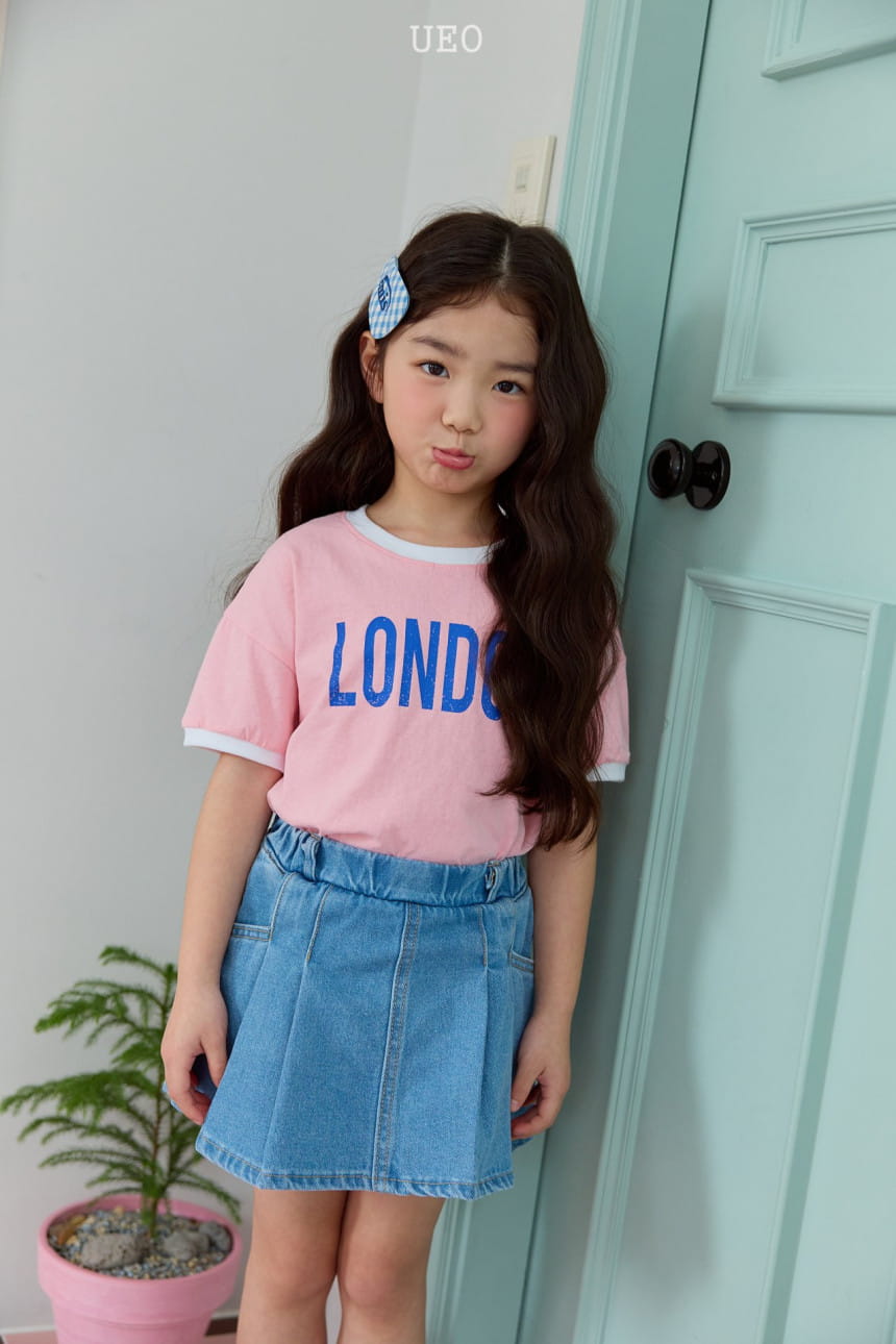 U Eo - Korean Children Fashion - #designkidswear - London Color Tee - 8