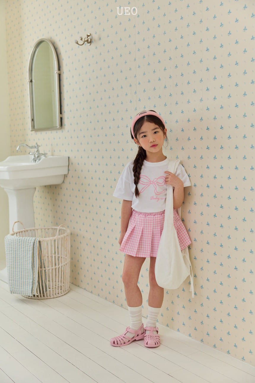 U Eo - Korean Children Fashion - #designkidswear - Darling Ribbon Tee - 7