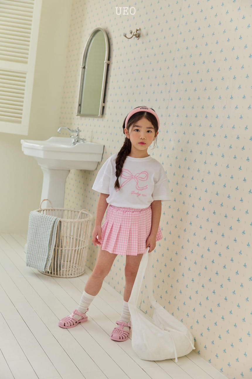 U Eo - Korean Children Fashion - #discoveringself - Darling Ribbon Tee - 8