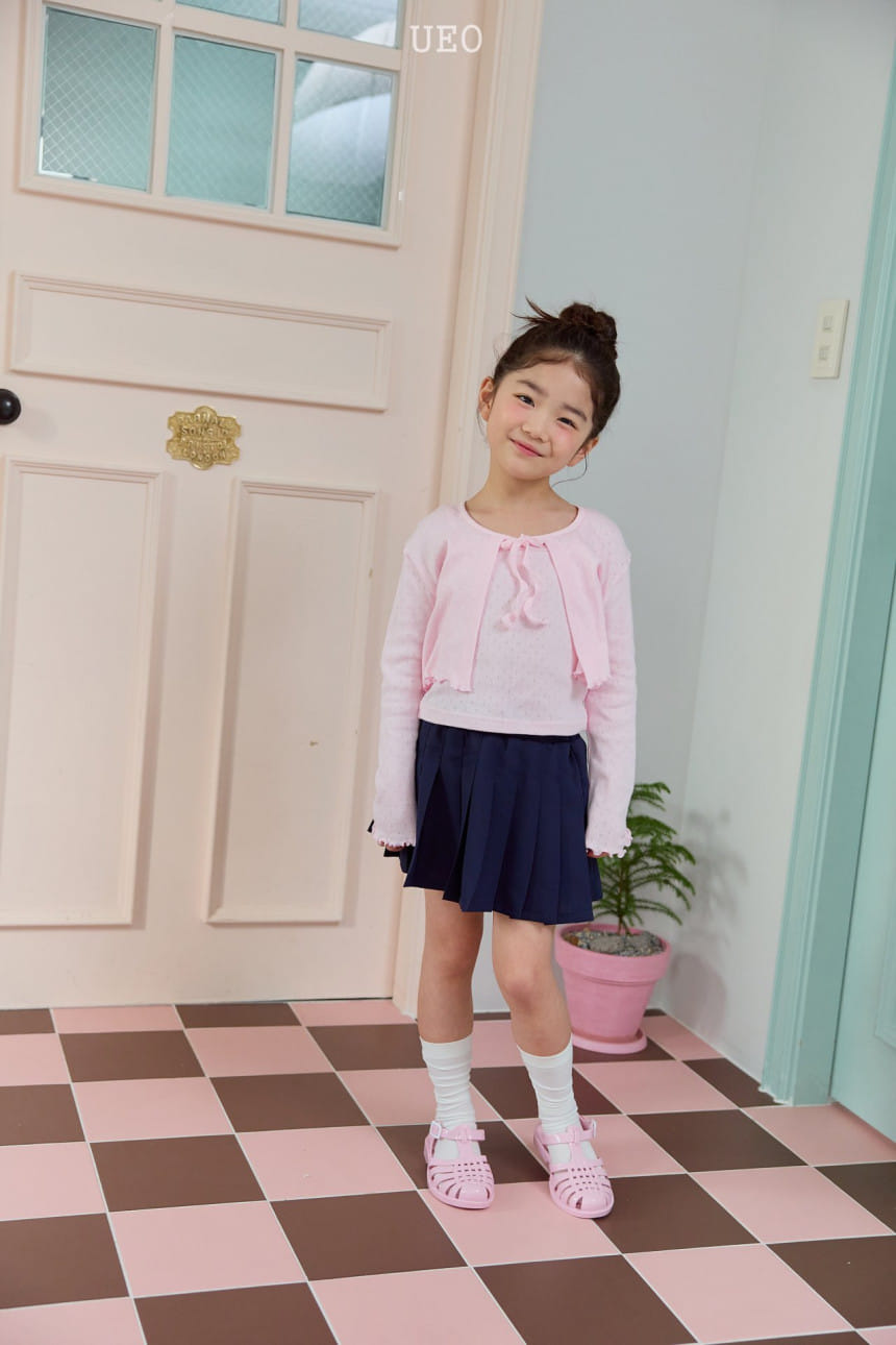 U Eo - Korean Children Fashion - #fashionkids - Terry Cardigan Set - 8