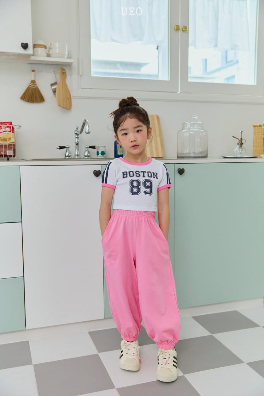 U Eo - Korean Children Fashion - #fashionkids - Love Heart Jogger Pants - 6