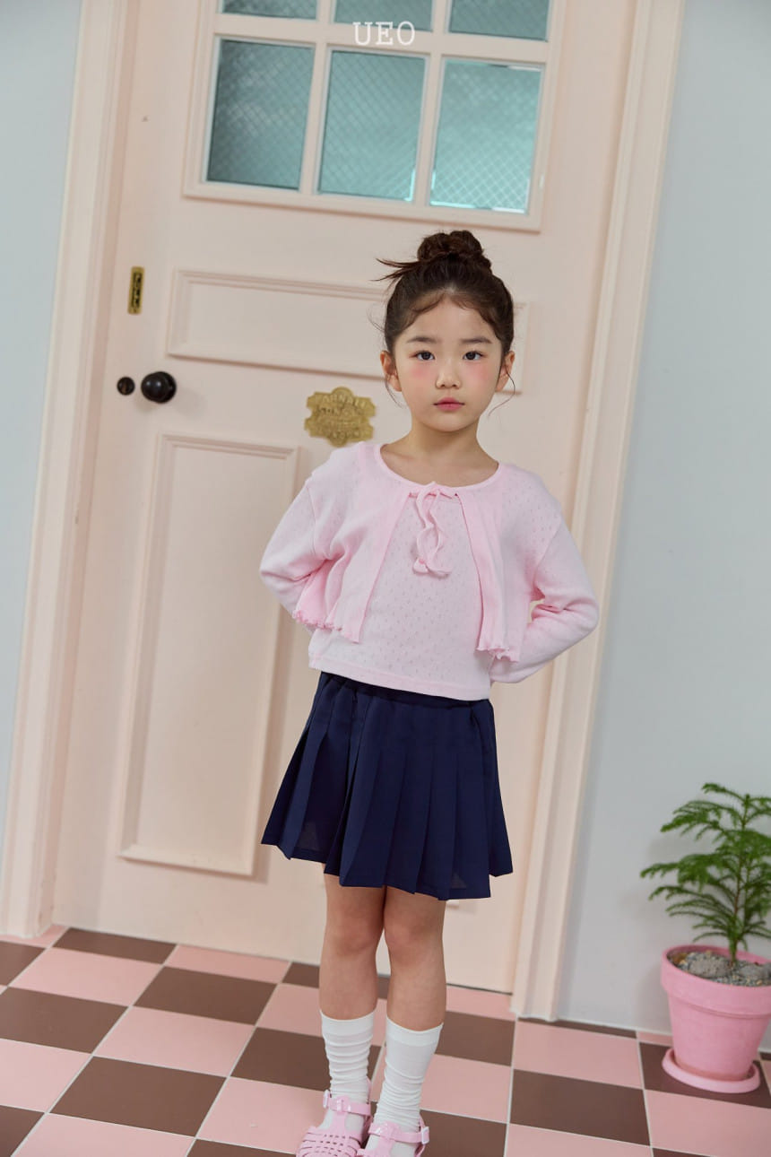 U Eo - Korean Children Fashion - #kidsshorts - Terry Cardigan Set - 9