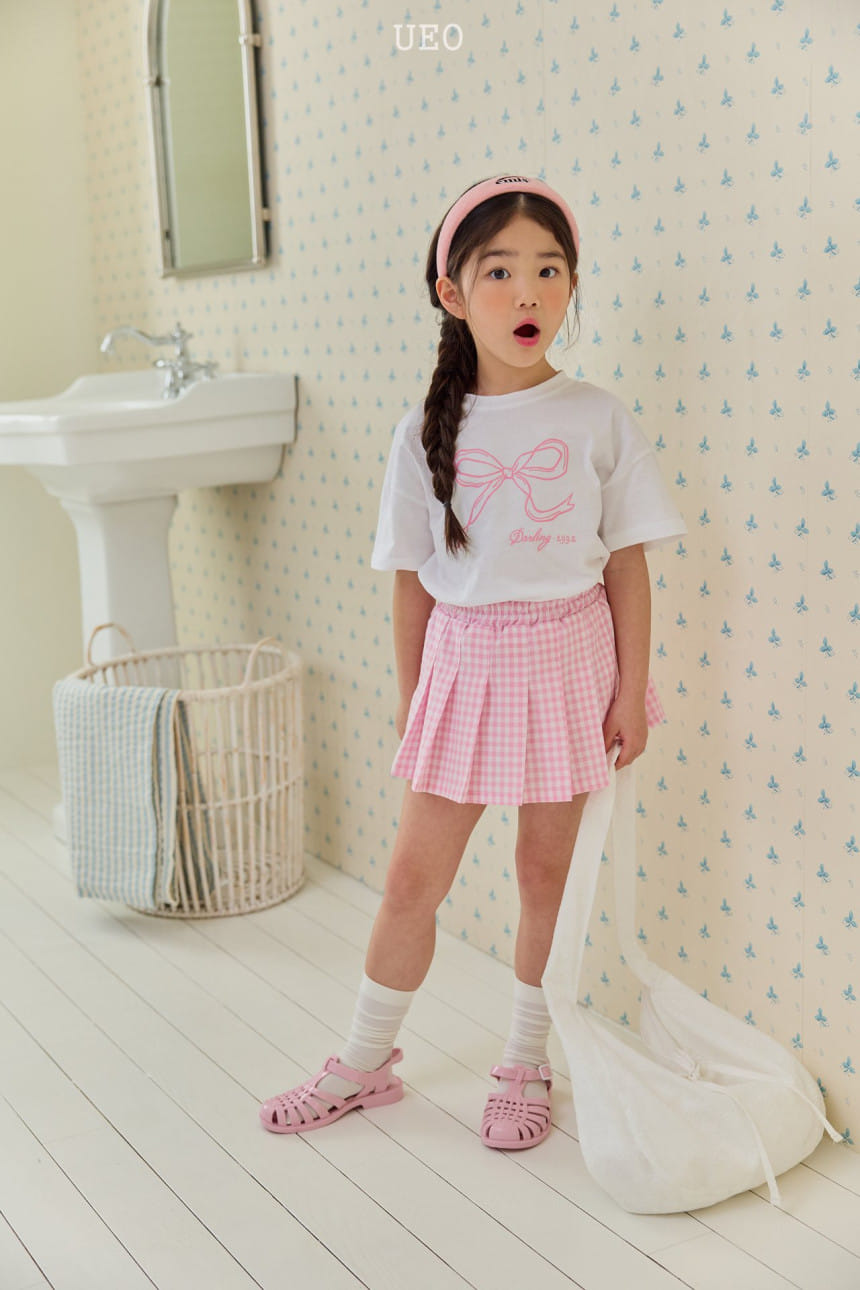 U Eo - Korean Children Fashion - #kidsstore - Darling Ribbon Tee - 11