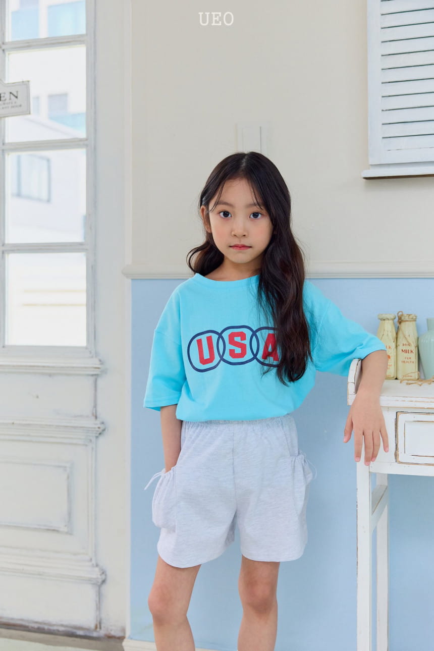 U Eo - Korean Children Fashion - #kidzfashiontrend - USA Box Tee - 3