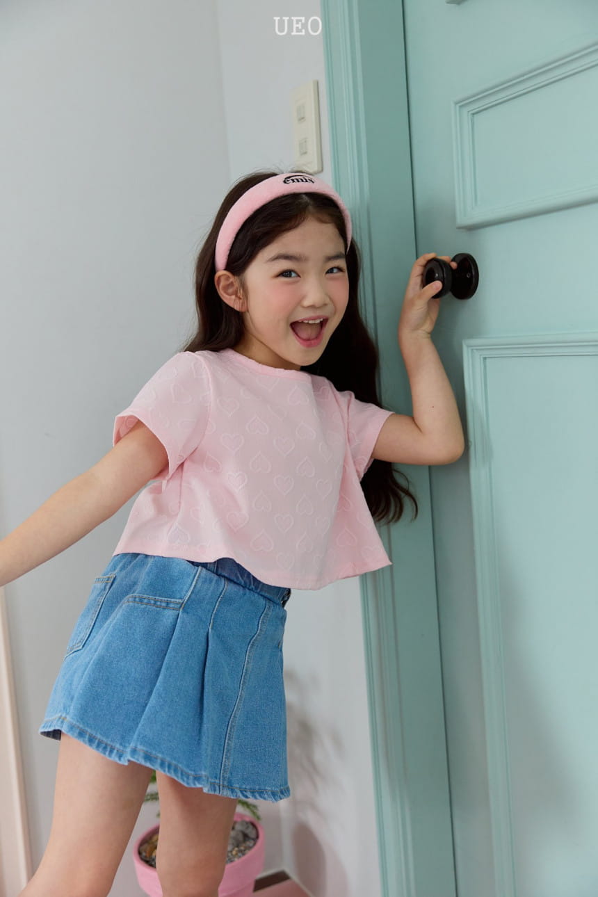 U Eo - Korean Children Fashion - #littlefashionista - Tween Denim Skirt Pants - 2