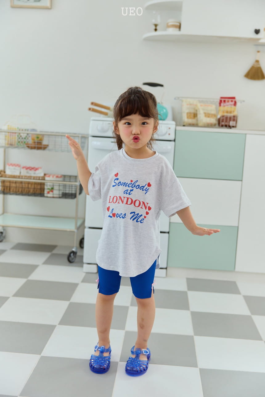 U Eo - Korean Children Fashion - #littlefashionista - Slit Ribbon Biker Pants - 10