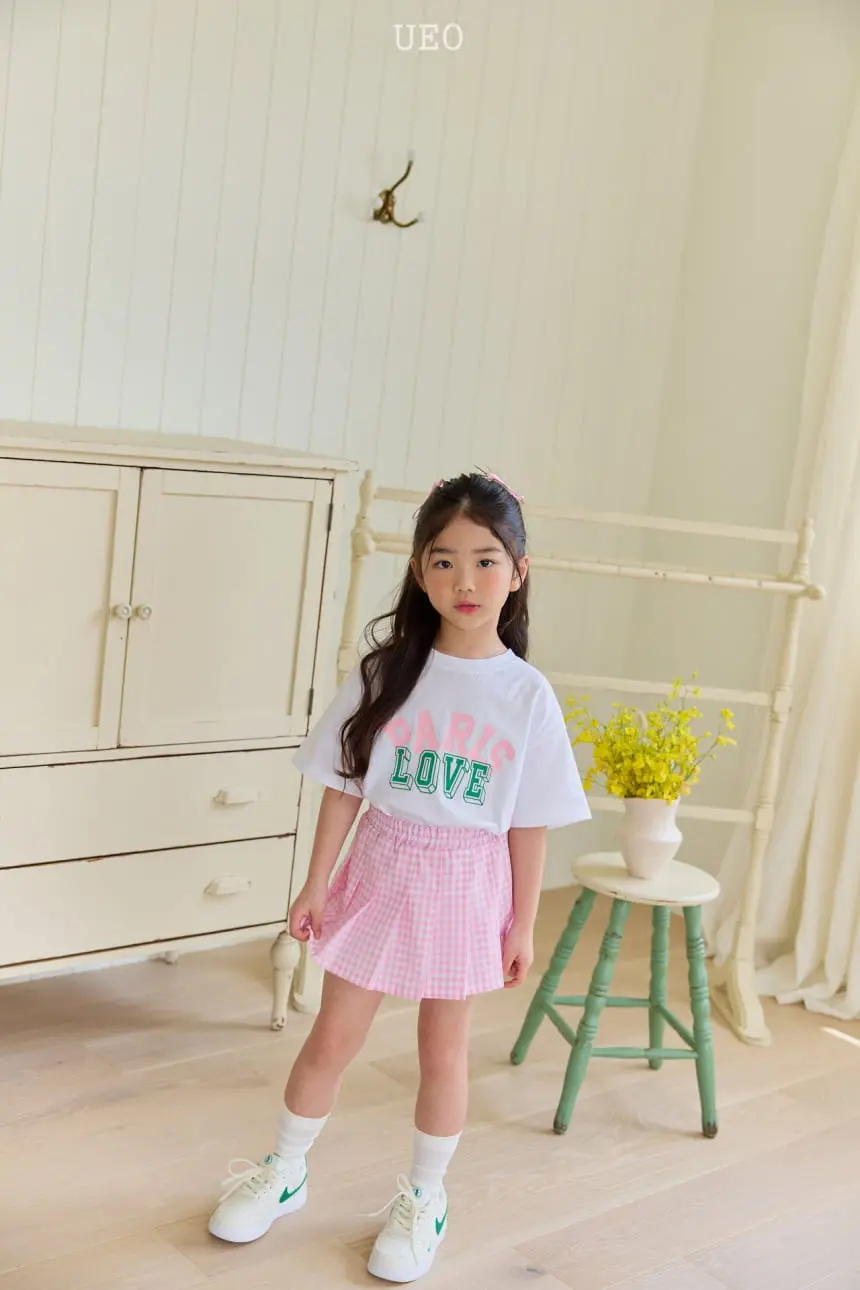 U Eo - Korean Children Fashion - #magicofchildhood - Paris Love Box Tee - 5