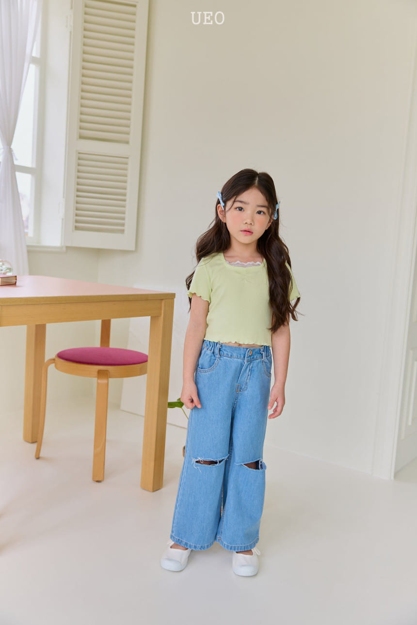 U Eo - Korean Children Fashion - #magicofchildhood - Ggobuli Crop Tee - 7