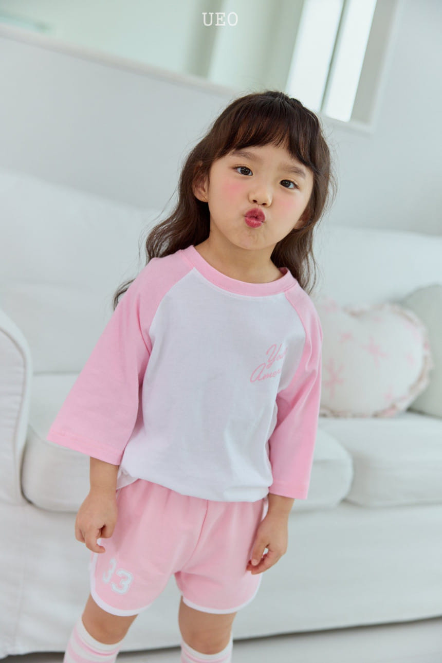 U Eo - Korean Children Fashion - #minifashionista - America Raglan Tee - 8