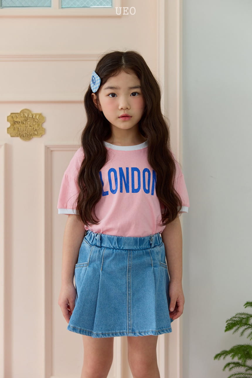 U Eo - Korean Children Fashion - #minifashionista - London Color Tee - 3