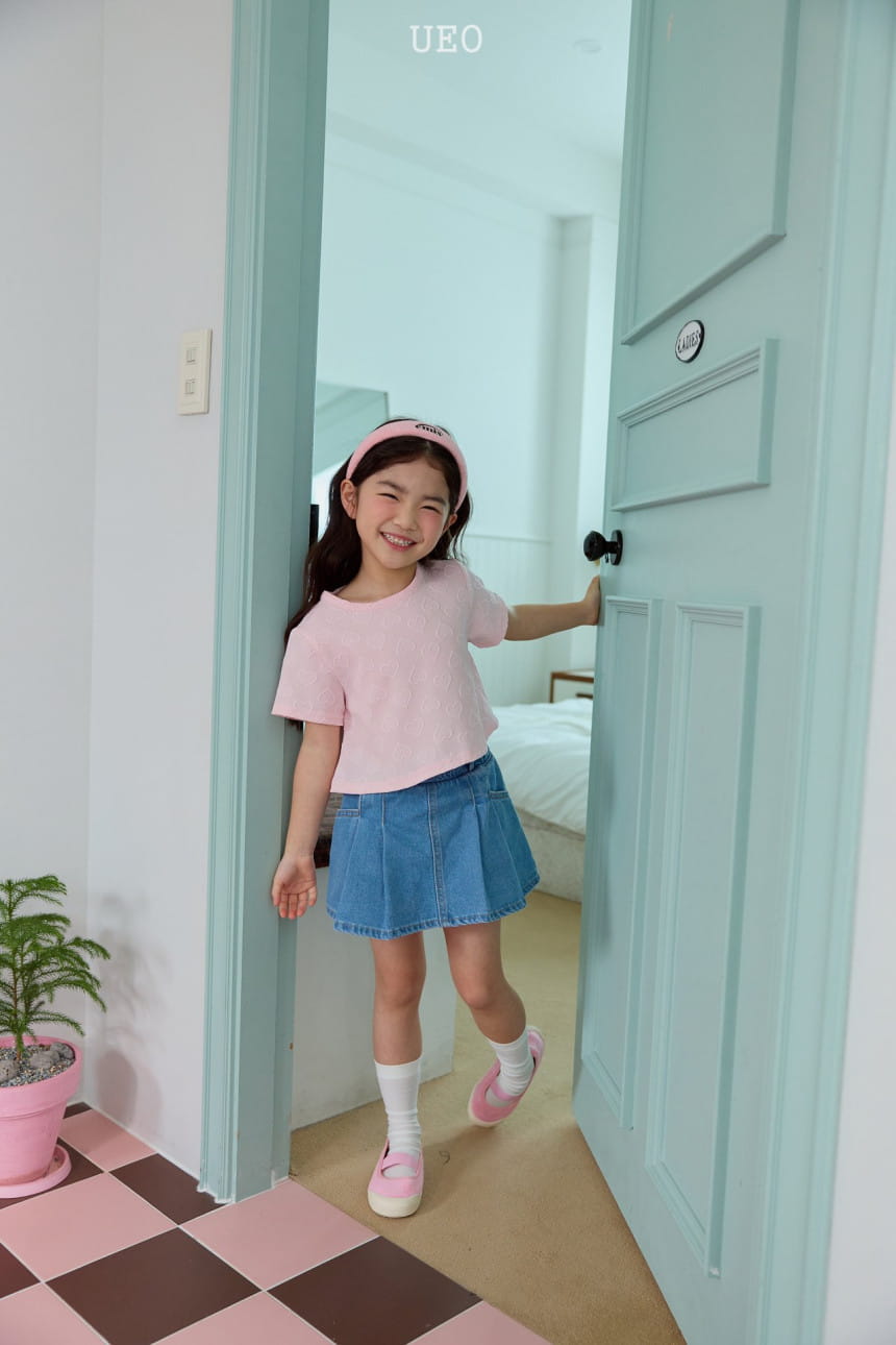 U Eo - Korean Children Fashion - #magicofchildhood - Tween Denim Skirt Pants - 4