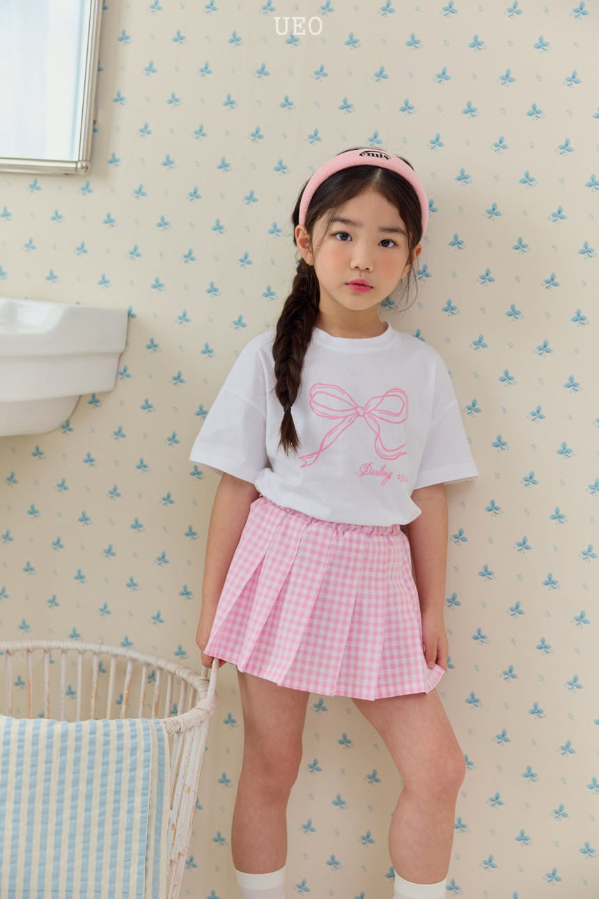 U Eo - Korean Children Fashion - #prettylittlegirls - Darling Ribbon Tee - 3