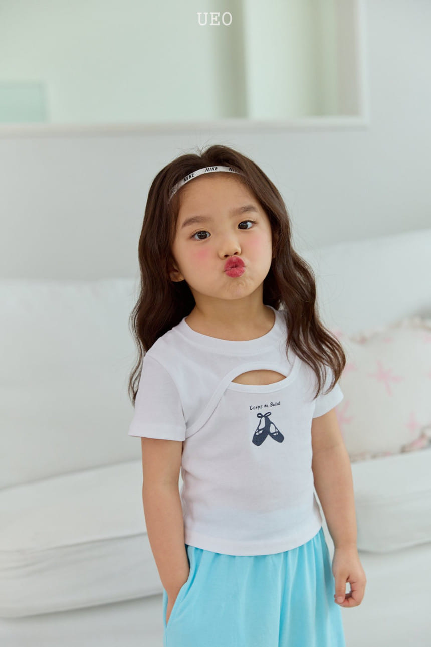 U Eo - Korean Children Fashion - #prettylittlegirls - Ballerina Slit Tee - 11