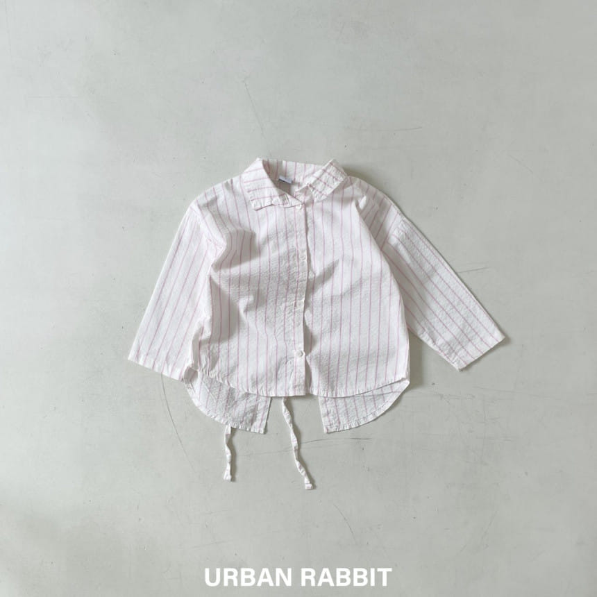 Urban Rabbit - Korean Children Fashion - #Kfashion4kids - Back Slit Ribbon Shirt - 6