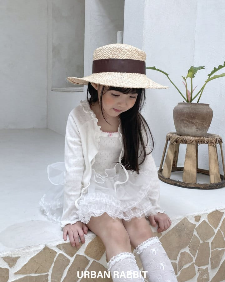 Urban Rabbit - Korean Children Fashion - #Kfashion4kids - Eyelet Summer Cadigan - 5