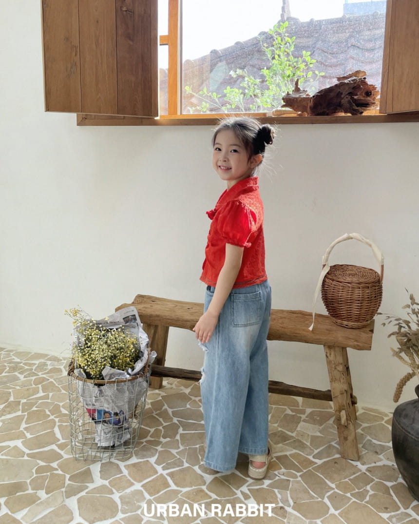 Urban Rabbit - Korean Children Fashion - #fashionkids - Open Vintage Denim - 9