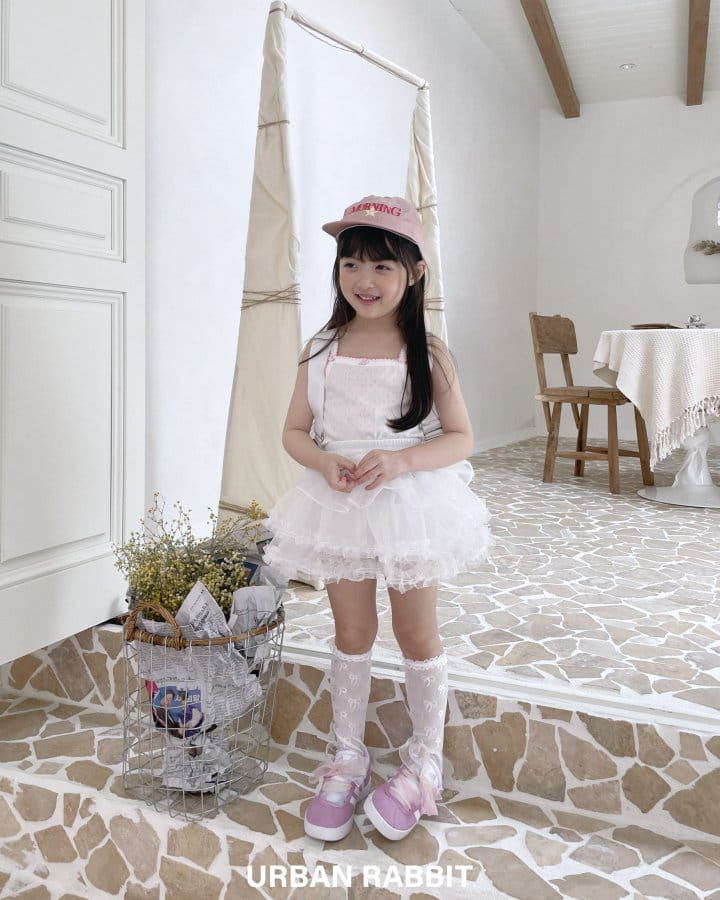 Urban Rabbit - Korean Children Fashion - #kidsstore - Rose Pincot Sleeveless Tee - 2