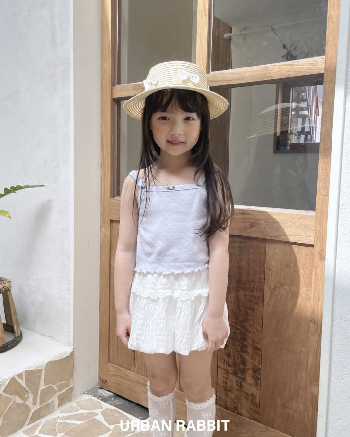 Urban Rabbit - Korean Children Fashion - #minifashionista - Rose Pincot Sleeveless Tee - 7