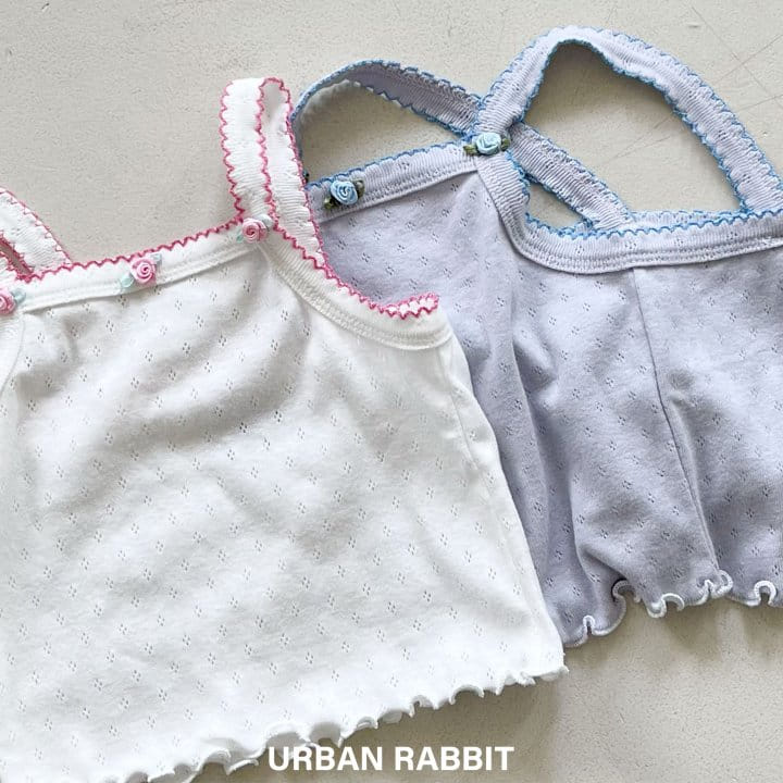 Urban Rabbit - Korean Children Fashion - #prettylittlegirls - Rose Pincot Sleeveless Tee - 8