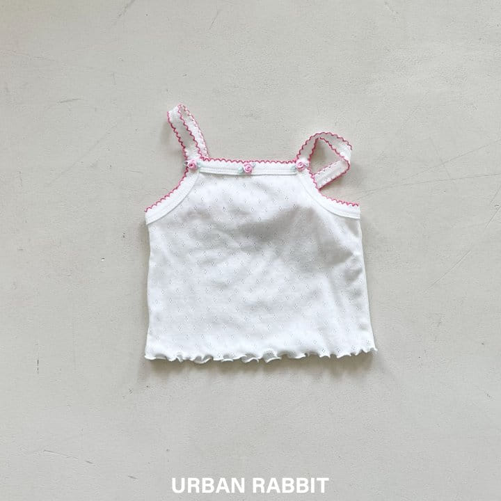 Urban Rabbit - Korean Children Fashion - #stylishchildhood - Rose Pincot Sleeveless Tee - 11