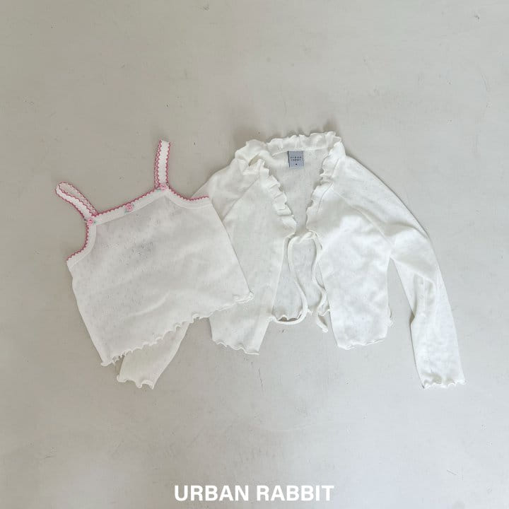 Urban Rabbit - Korean Children Fashion - #toddlerclothing - Eyelet Summer Cadigan - 11