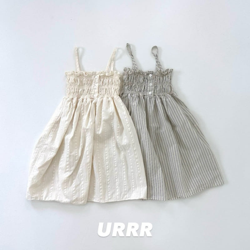 Urrr - Korean Children Fashion - #childrensboutique - Core Smoke One-Piece