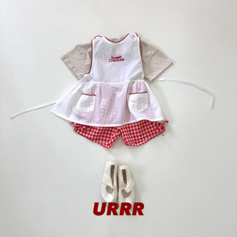 Urrr - Korean Children Fashion - #childrensboutique - Sweet Apron  - 9