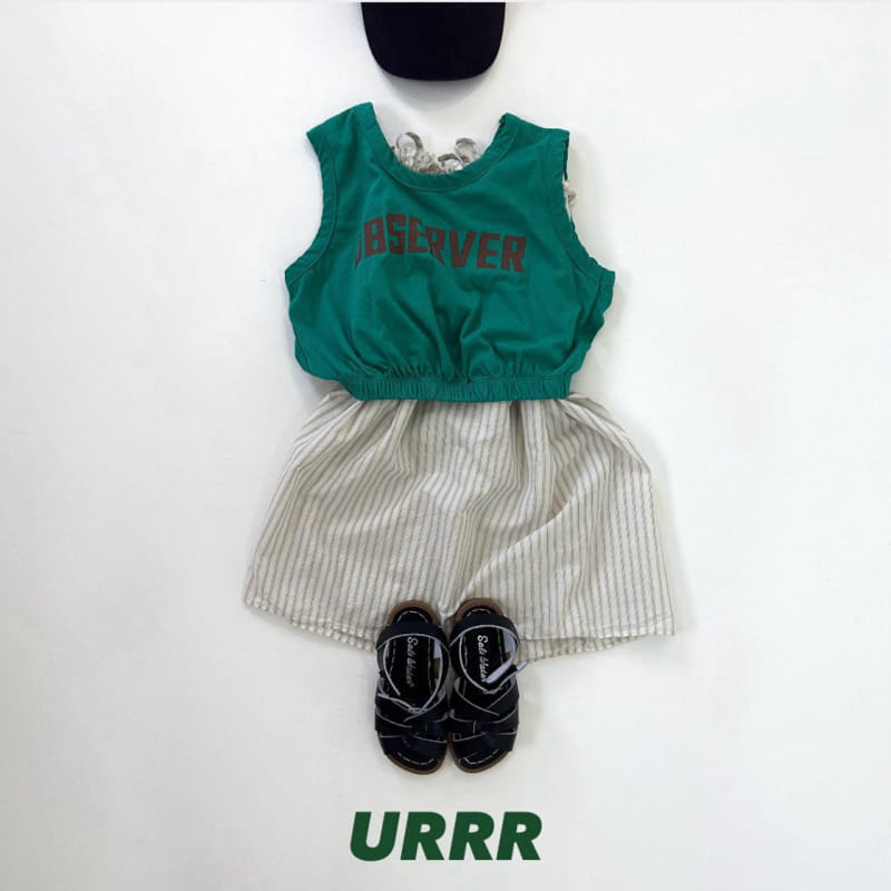 Urrr - Korean Children Fashion - #designkidswear - Bondai Sleeveless Tee - 6