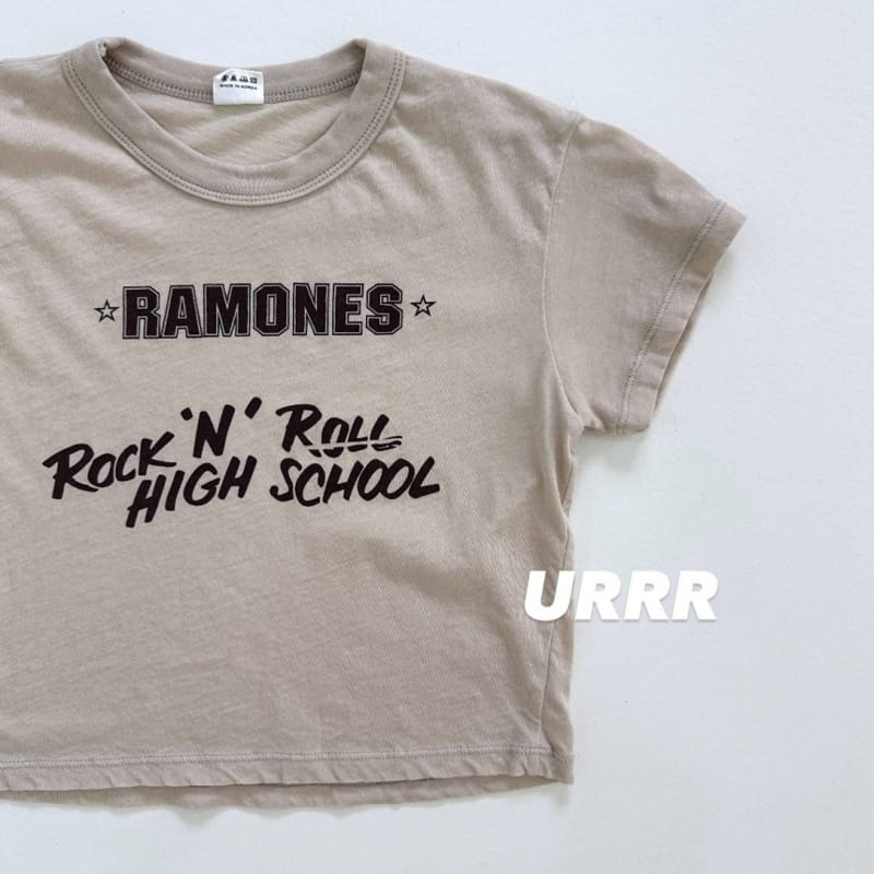 Urrr - Korean Children Fashion - #designkidswear - Higt School Tee - 3