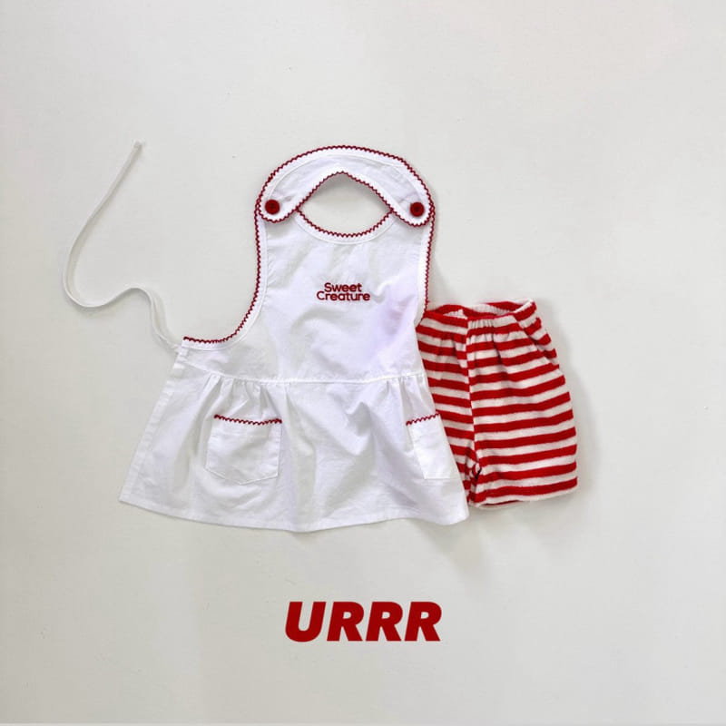 Urrr - Korean Children Fashion - #designkidswear - Sweet Apron  - 10