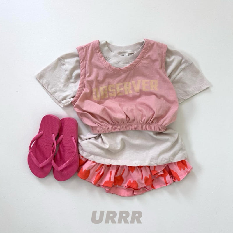 Urrr - Korean Children Fashion - #discoveringself - Bondai Sleeveless Tee - 7