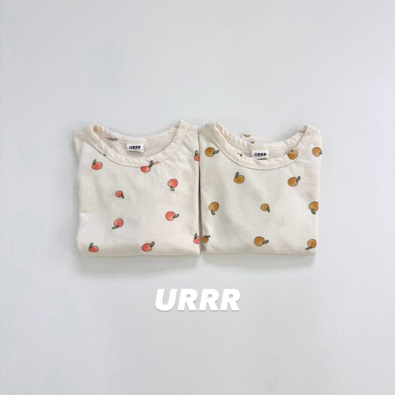 Urrr - Korean Children Fashion - #discoveringself - Apple Tee - 3