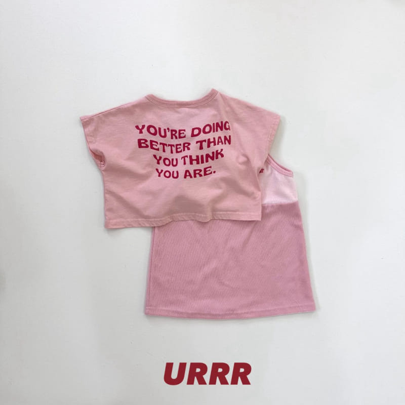 Urrr - Korean Children Fashion - #fashionkids - Raspberry Tee - 6