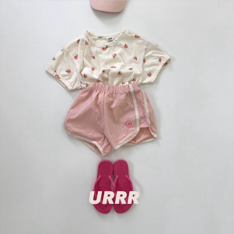 Urrr - Korean Children Fashion - #kidsshorts - Apple Tee - 5