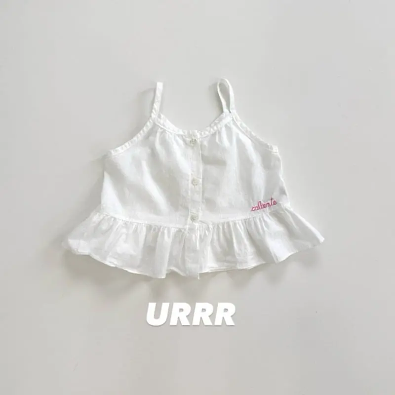 Urrr - Korean Children Fashion - #kidsshorts - Nu Nu Sleeveless Blouse