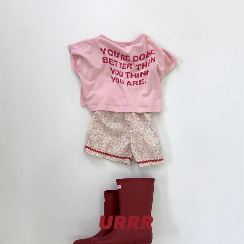 Urrr - Korean Children Fashion - #kidsstore - Raspberry Tee - 8