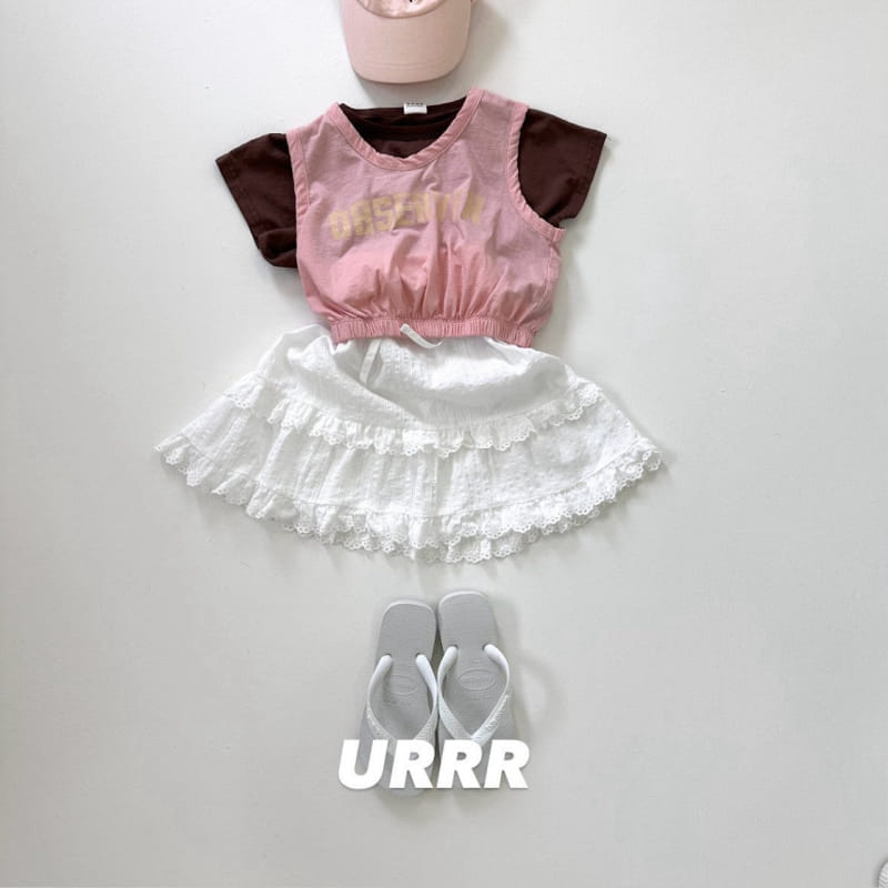 Urrr - Korean Children Fashion - #minifashionista - Shu Shu Lace Skirt - 6