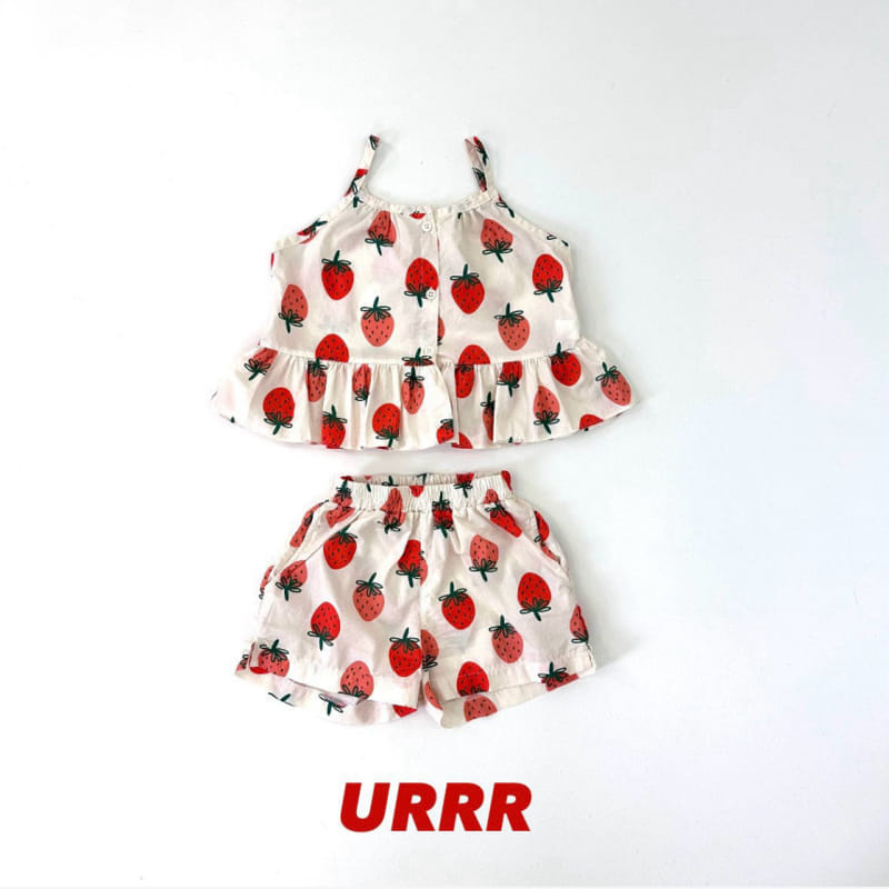 Urrr - Korean Children Fashion - #prettylittlegirls - Strawberry Pants - 5