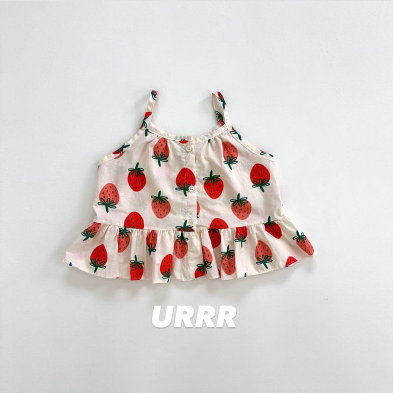 Urrr - Korean Children Fashion - #stylishchildhood - Strawberry Blouse