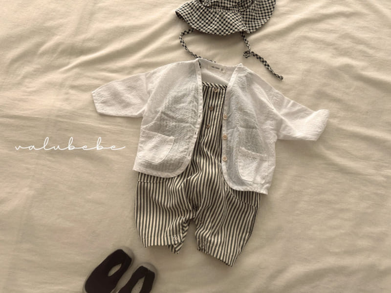 Valu Bebe - Korean Baby Fashion - #babyboutique - Pure Linen Cardigan - 7