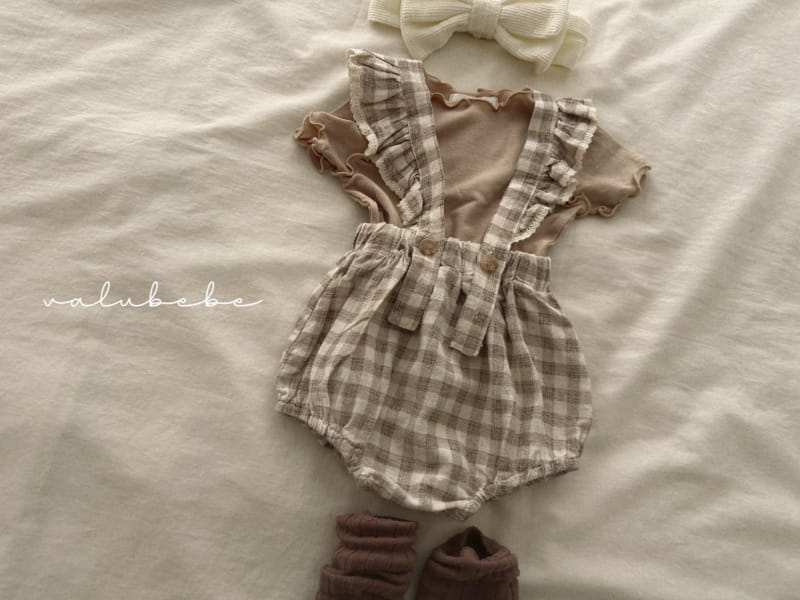 Valu Bebe - Korean Baby Fashion - #babyboutique - Lulu Dungarees Body Suit - 5