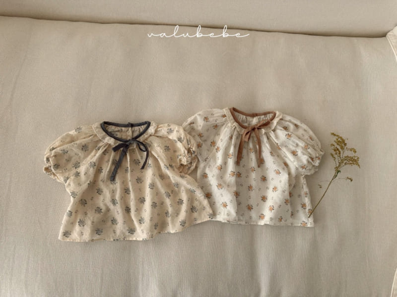 Valu Bebe - Korean Baby Fashion - #babyboutiqueclothing - Mari Flower Blouse - 7