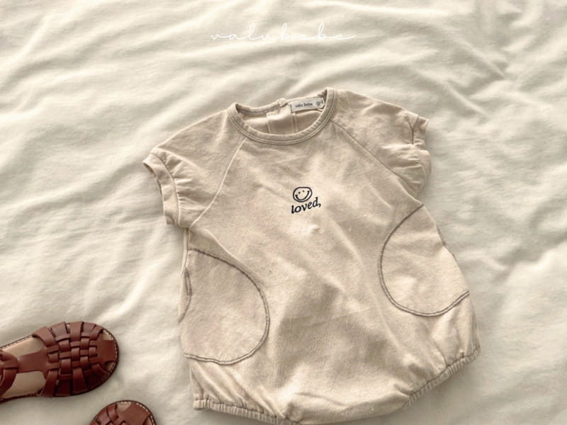 Valu Bebe - Korean Baby Fashion - #babyboutiqueclothing - Smile Raglan Body Suit - 6