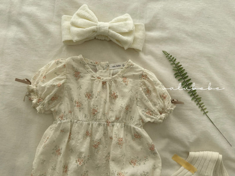 Valu Bebe - Korean Baby Fashion - #babyboutiqueclothing - Ameli Floral Body Suit - 8