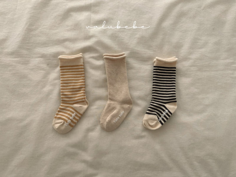 Valu Bebe - Korean Baby Fashion - #babyfashion - Sunny Combi Socks - 2